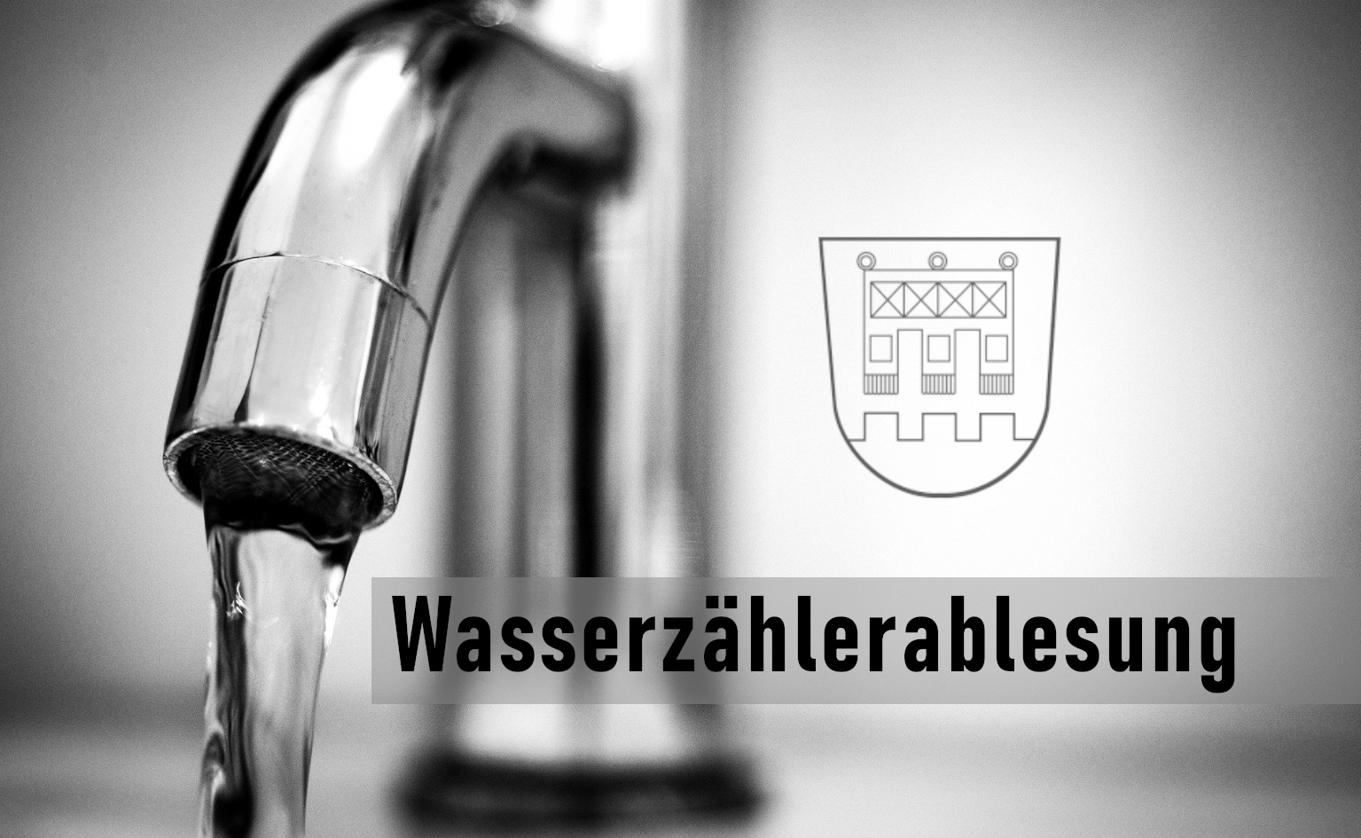 Wasserzählerablesung