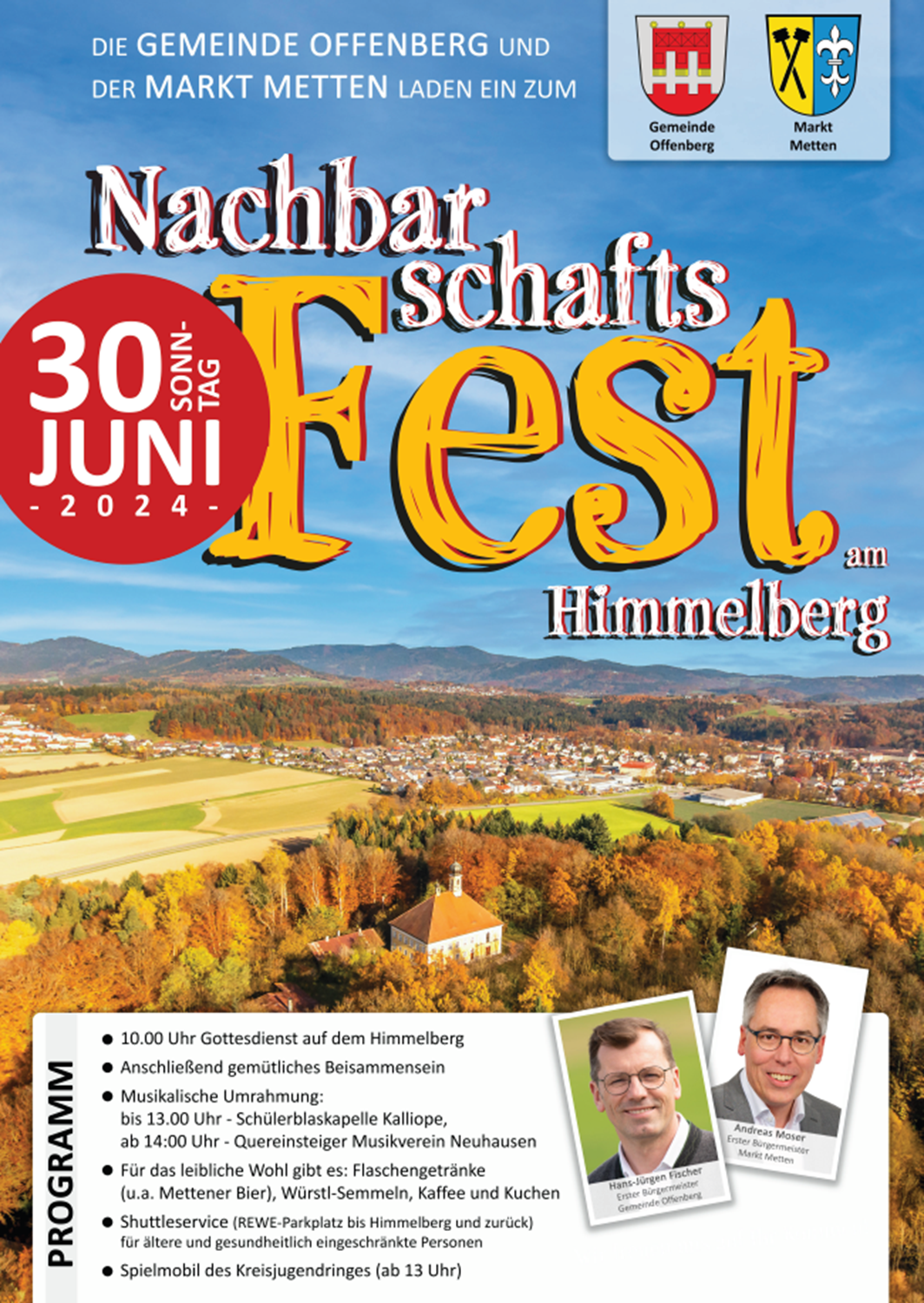 Offenberg Nachbarschaftsfest 2024 am Himmelberg | Gemeinde Offenberg