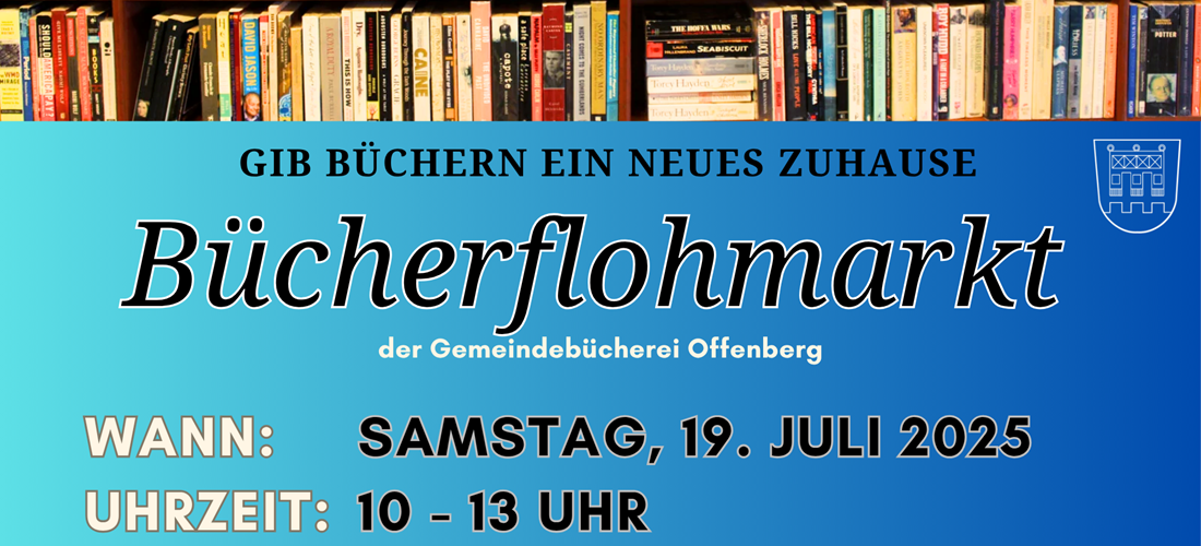 BÜCHERFLOHMARKT | Gemeinde Offenberg