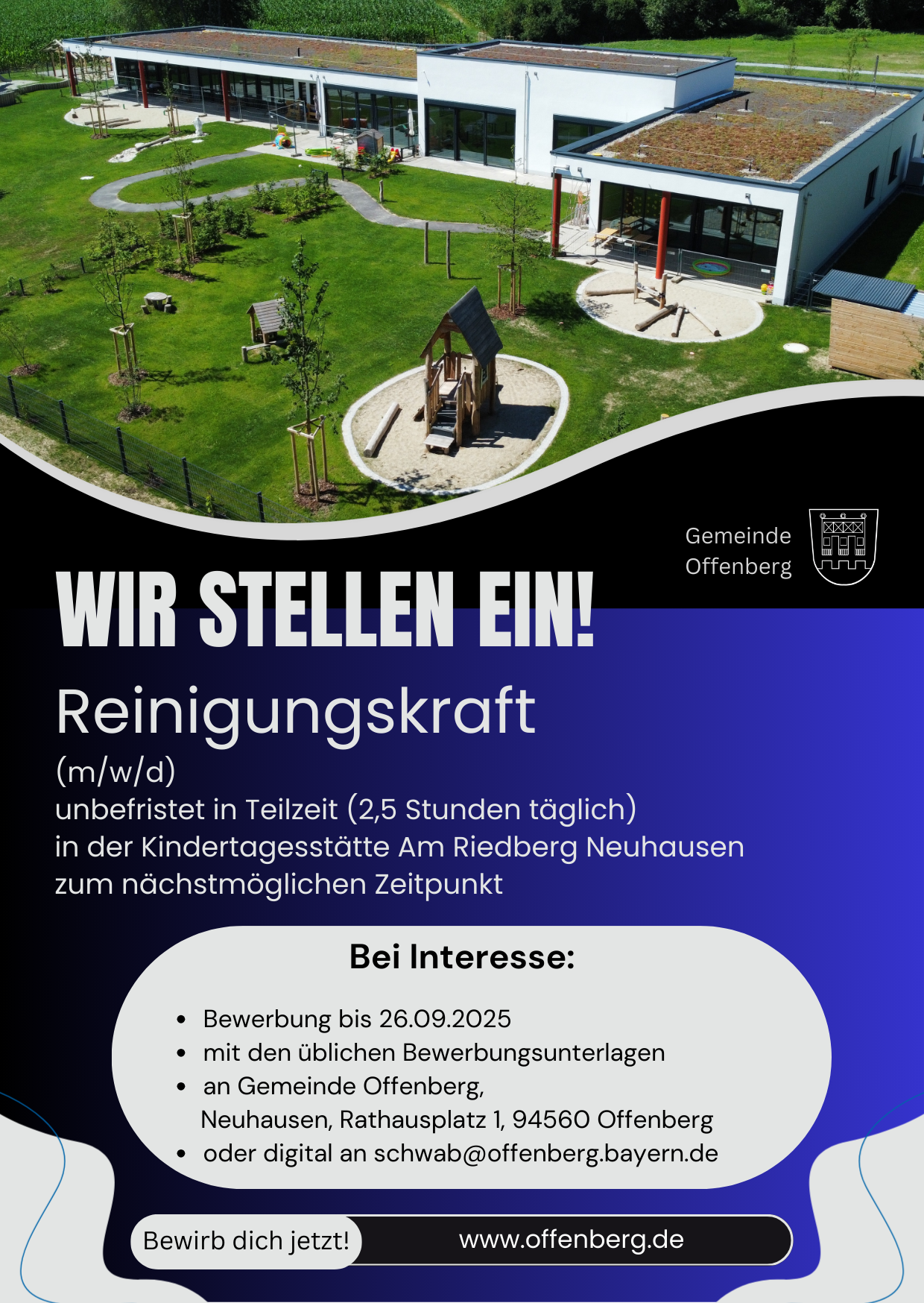 Stellenausschreibung KiGa Am Riedberg - Reinigung.png